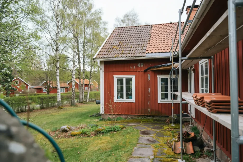 takrenovering i m lnbacka s h jer du husets v rde med r tt material och utf rande